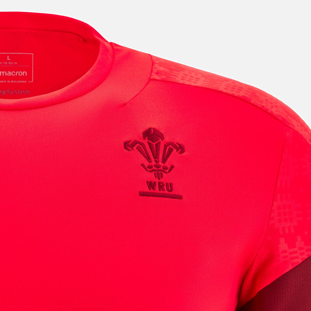 Wales Players Training Tee 25/26 - red