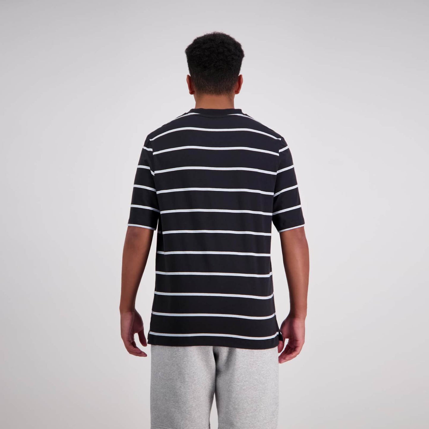 Yarn Dye Tee - jet black