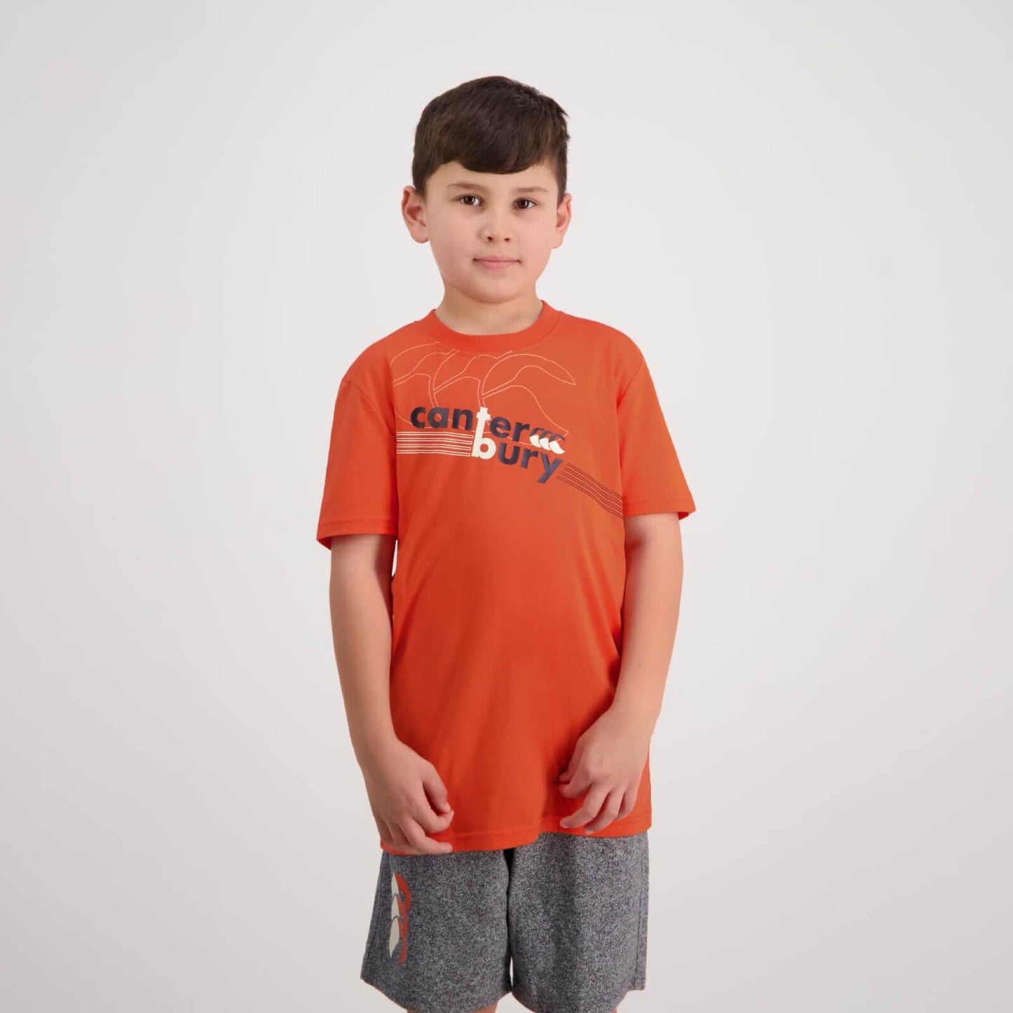 Lineout Kids Tee - tigerlily