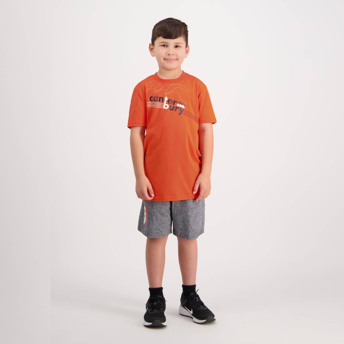 Lineout Kids Tee - tigerlily