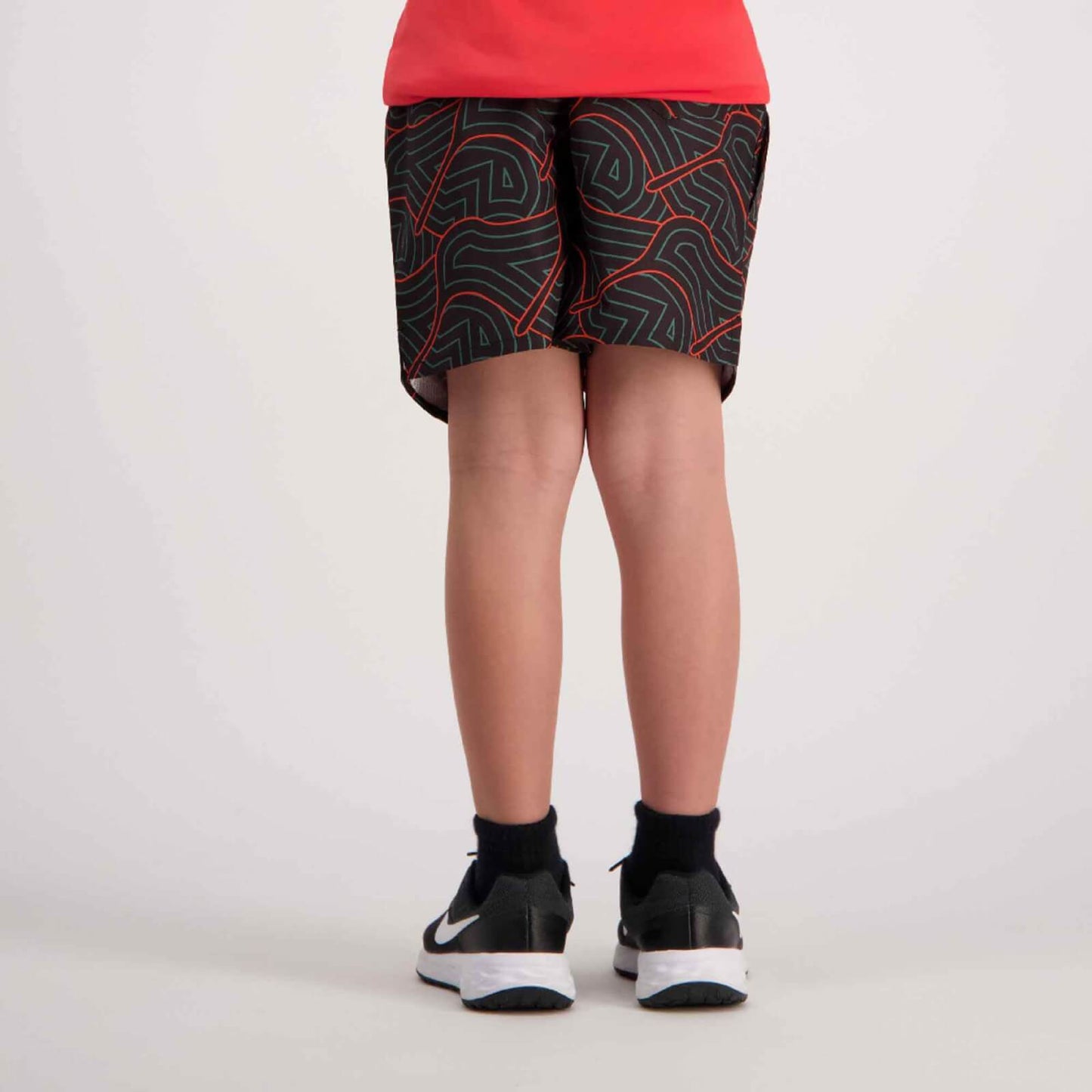 AOP Swim Tactic Kids Short - sea pine