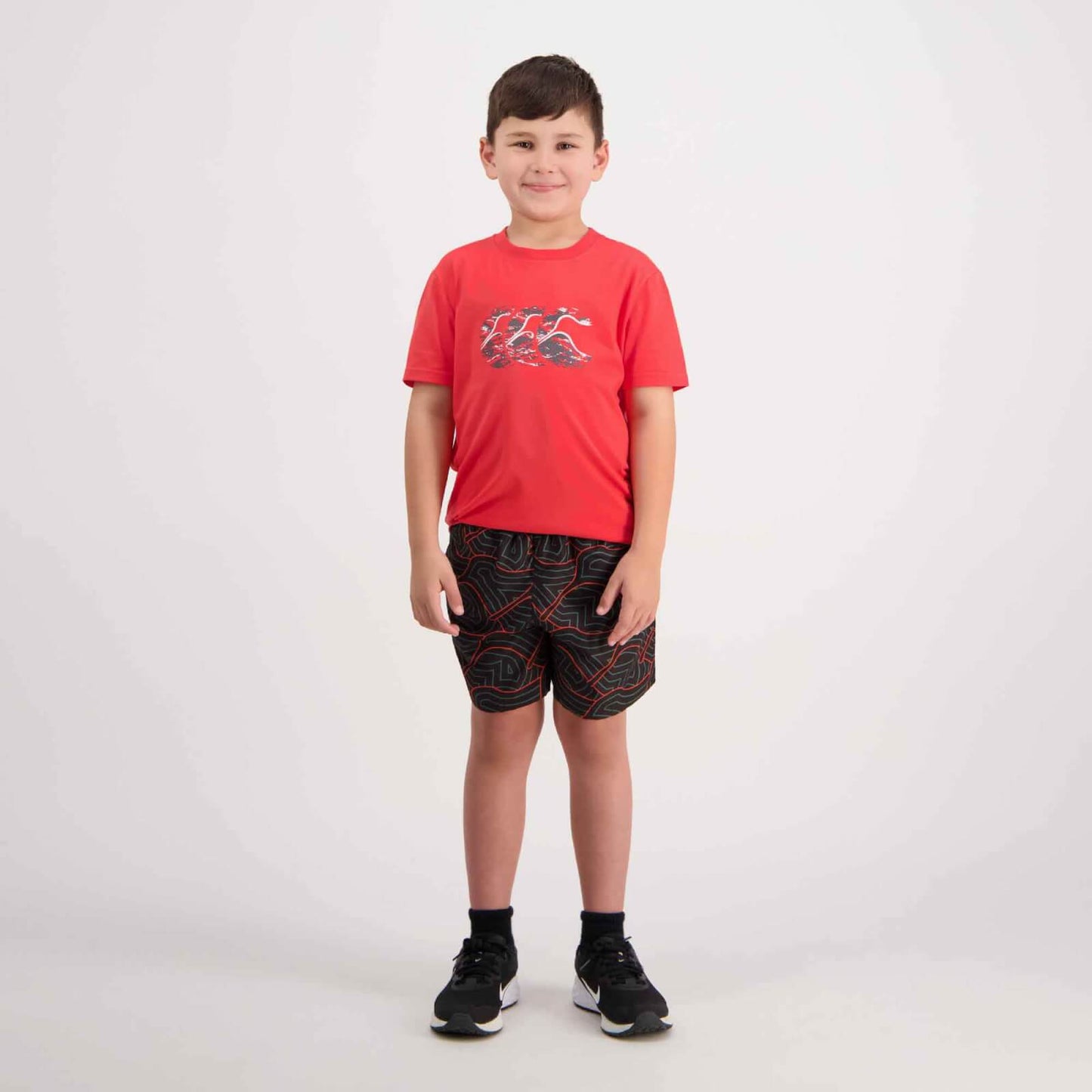 AOP Swim Tactic Kids Short - sea pine