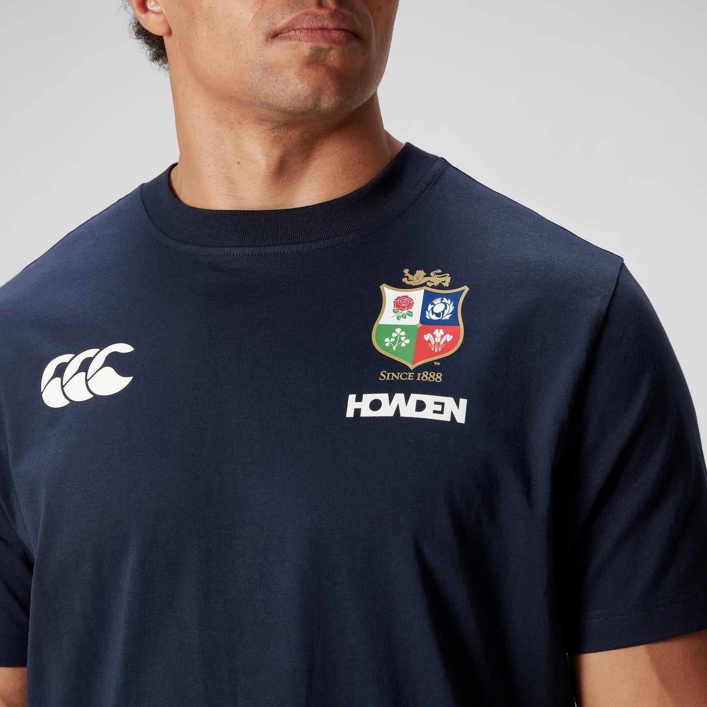 British Lions Tour Cotton Tee - dark sapphire