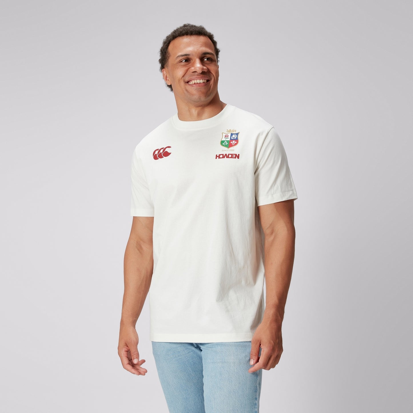 British Lions Tour Cotton Tee - egret