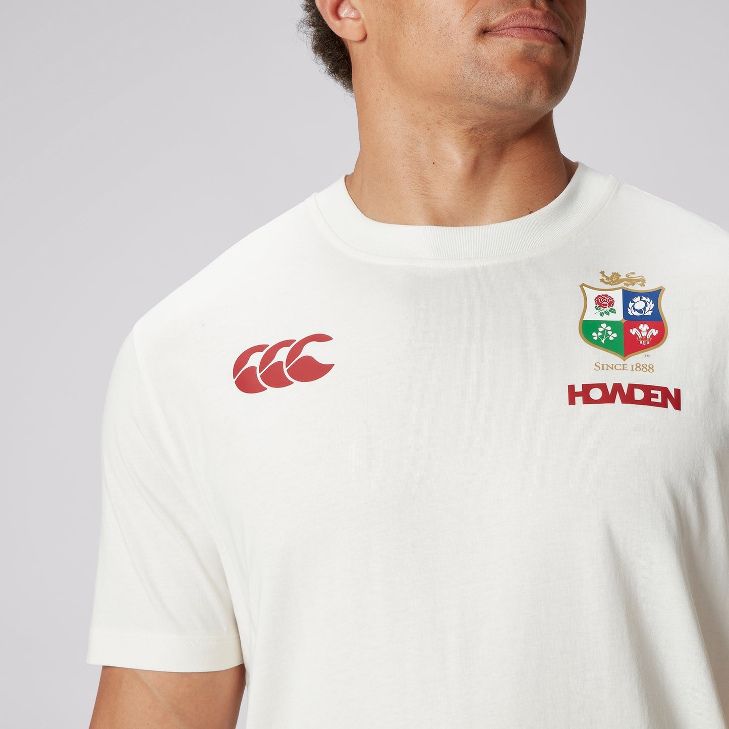 British Lions Tour Cotton Tee - egret