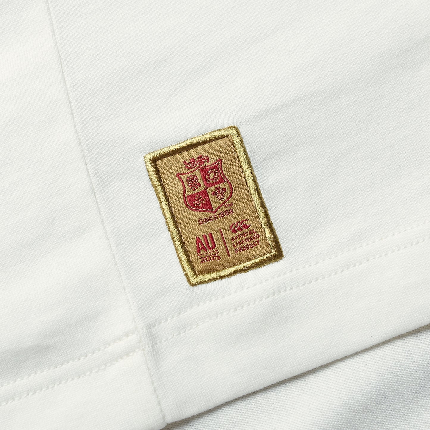 British Lions Tour Cotton Tee - egret