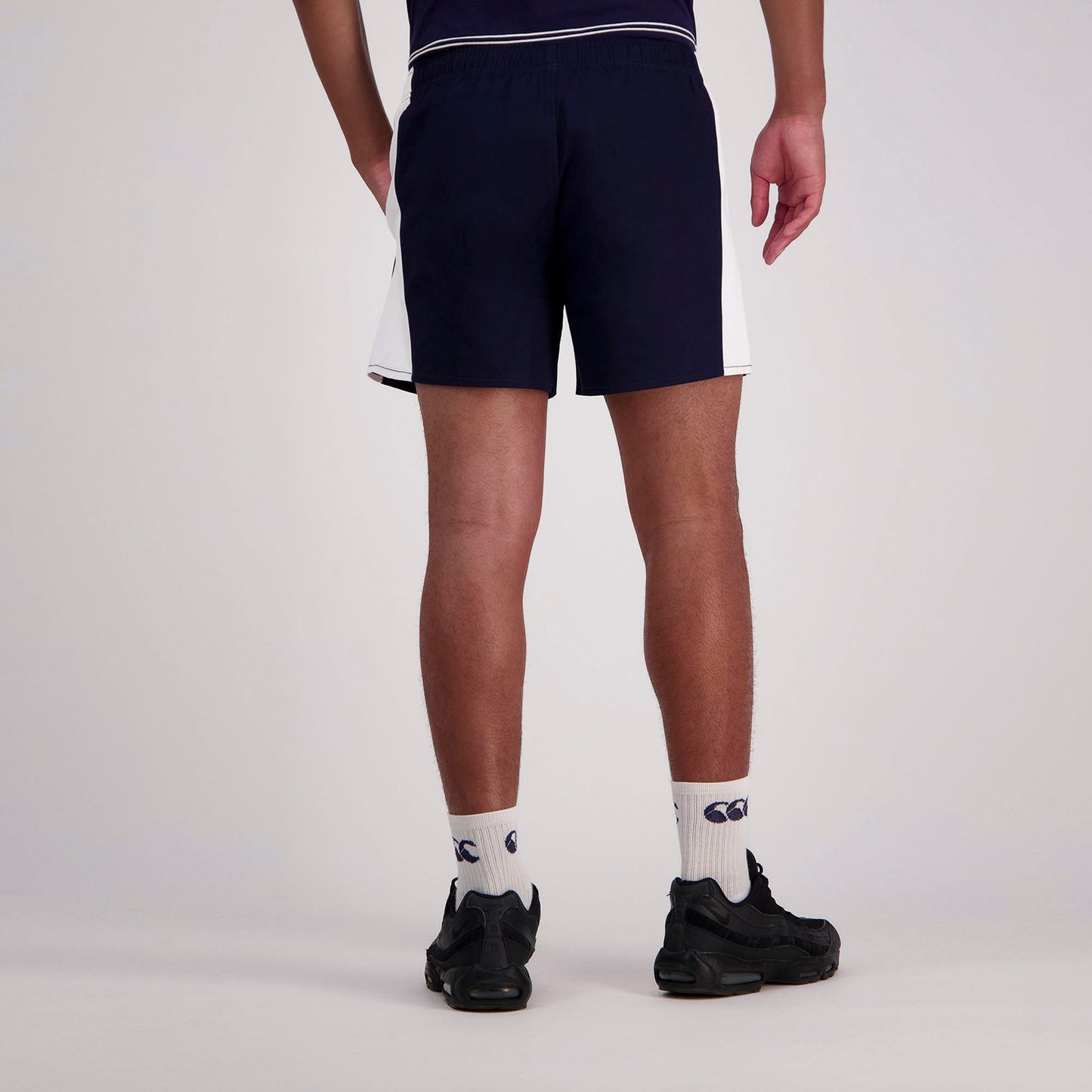 Fundamentals 5in Drill Short - navy/white