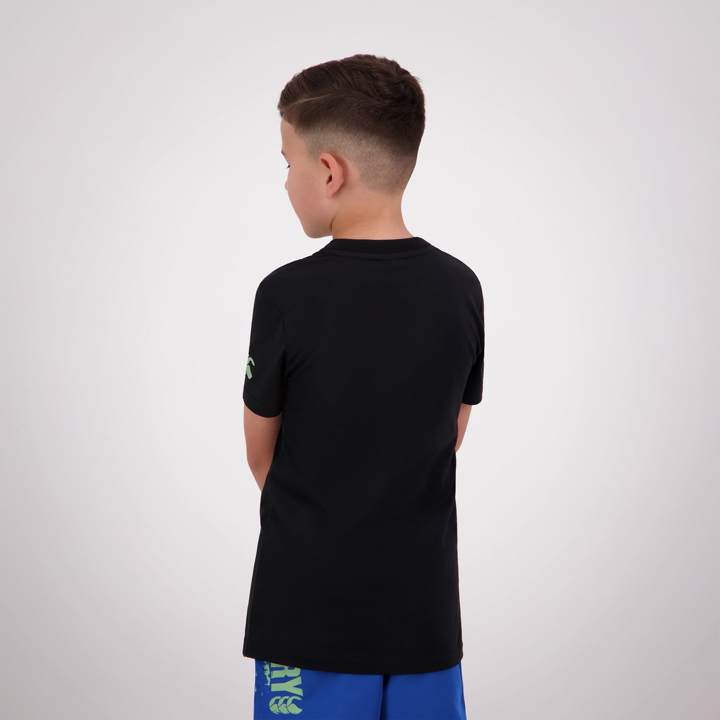 CCC Print Kids Tee H2 24 - jet black