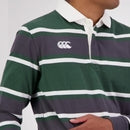 Yarn Dye Stripe LS Jersey - pine needle