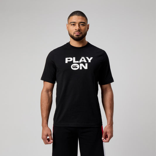 Fundamentals Play On Tee - black