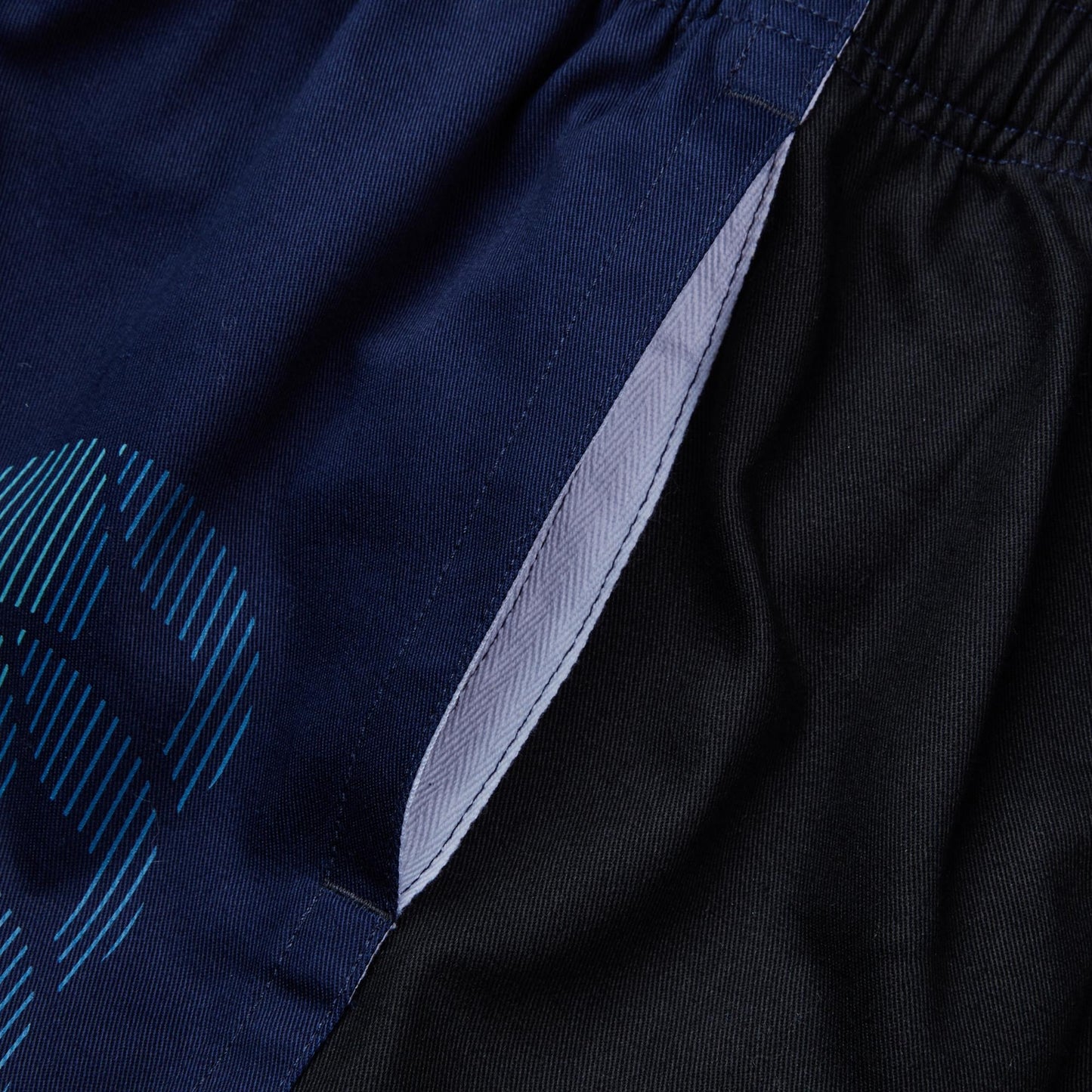 Fundamental 3in Harlequin Short H4 24 - navy