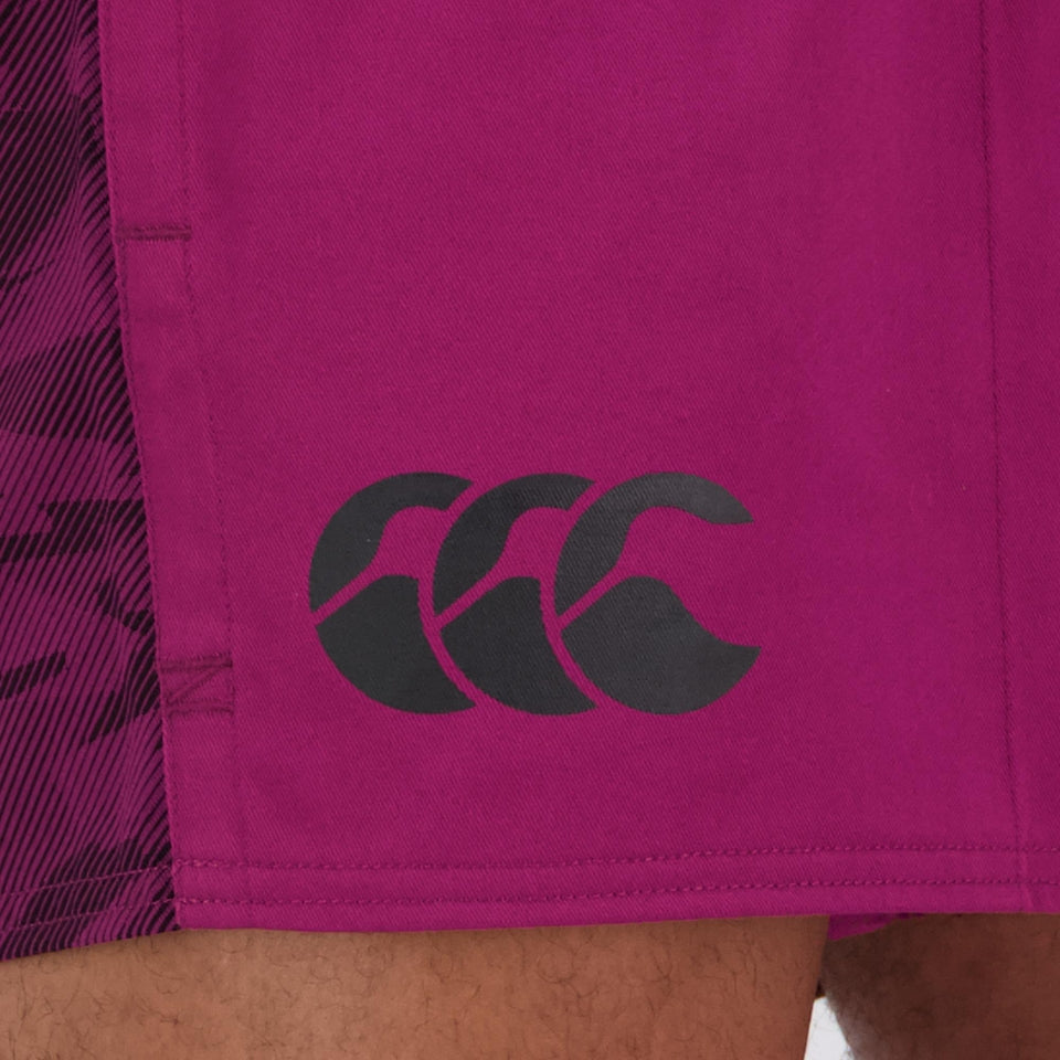 Camo 3in Harlequin Short H4 24 - maroon