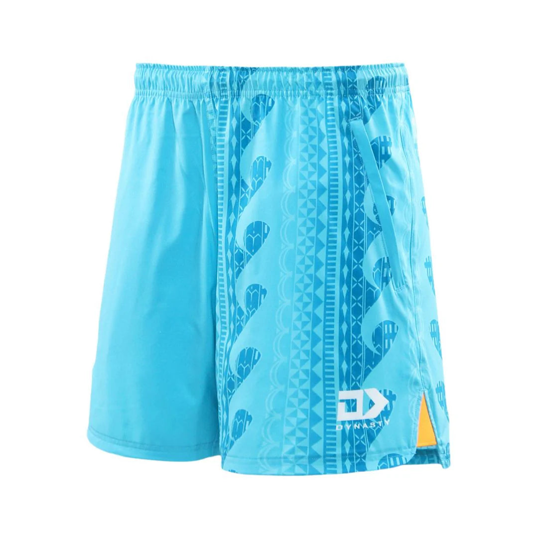 Moana Pasifika Gym Shorts - teal