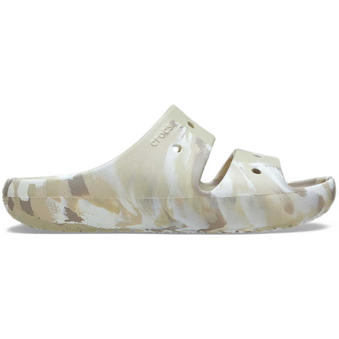 Classic Marbled Sandal V2 - bone/multi