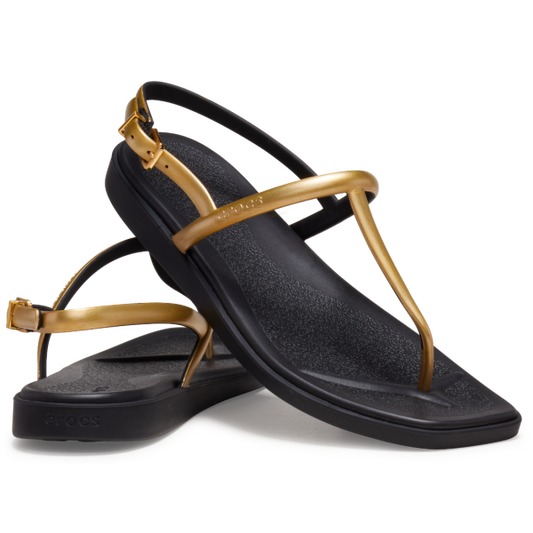 Miami Metallic Thong flip - black