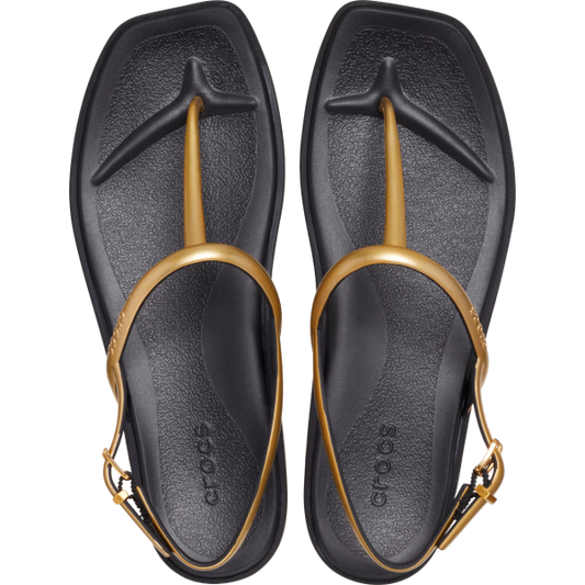 Miami Metallic Thong flip - black