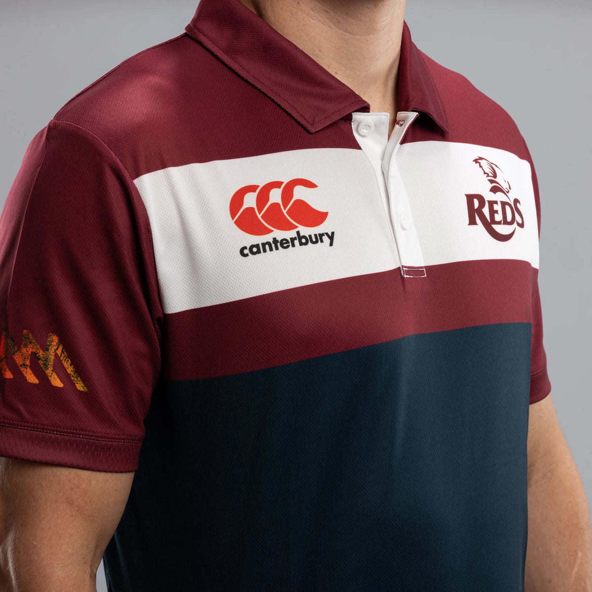 QLD Reds Media Polo 2024 The Rugby Shop Darwin