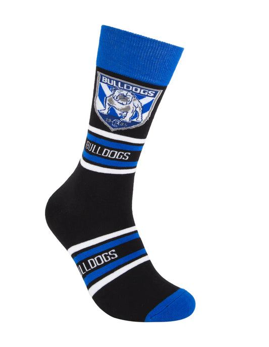 Bulldogs Footies Socks - navy