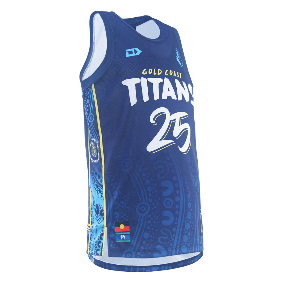 Titans Indigenous Basketball Singlet 2025