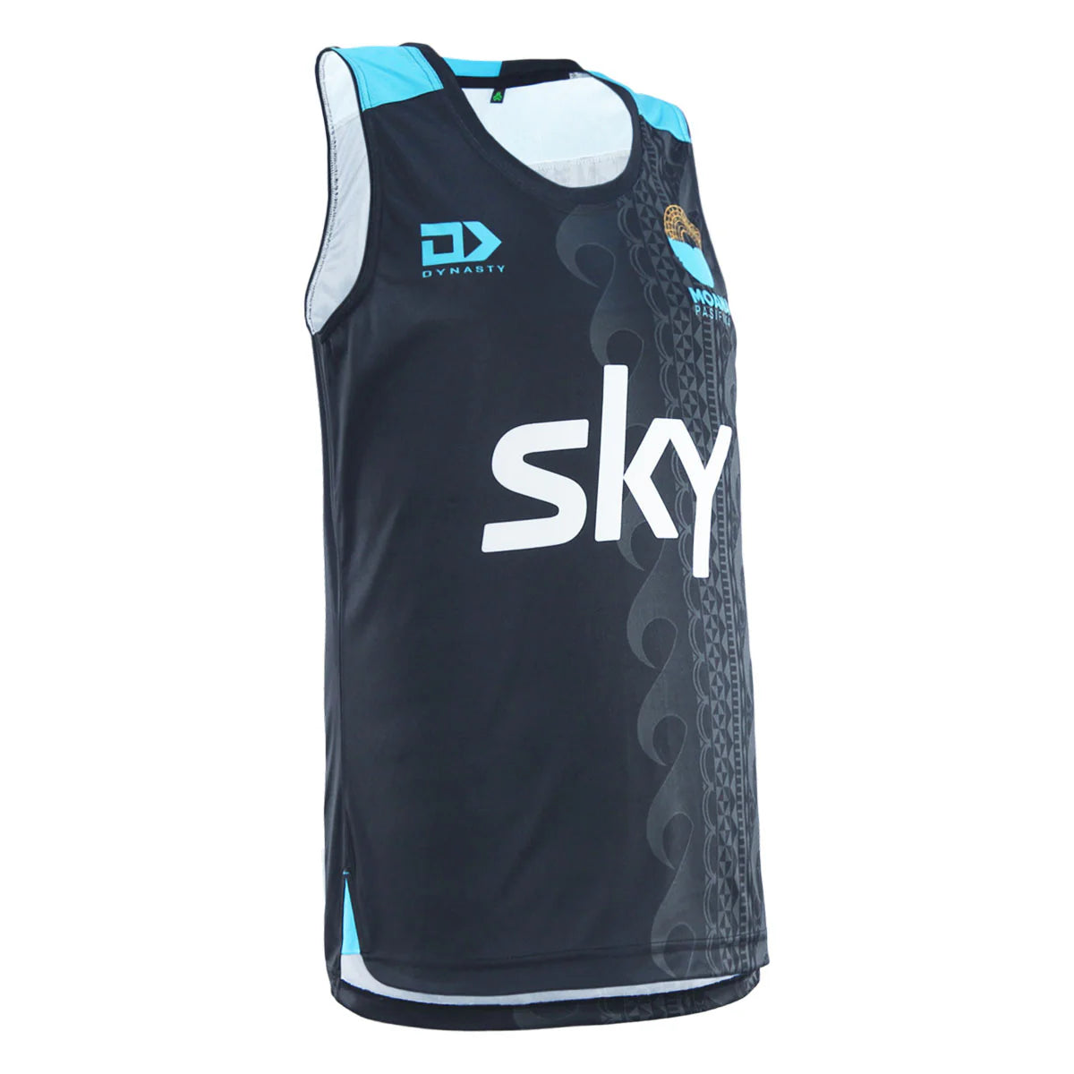 Moana Pasifika Training Singlet 2025 - charcoal