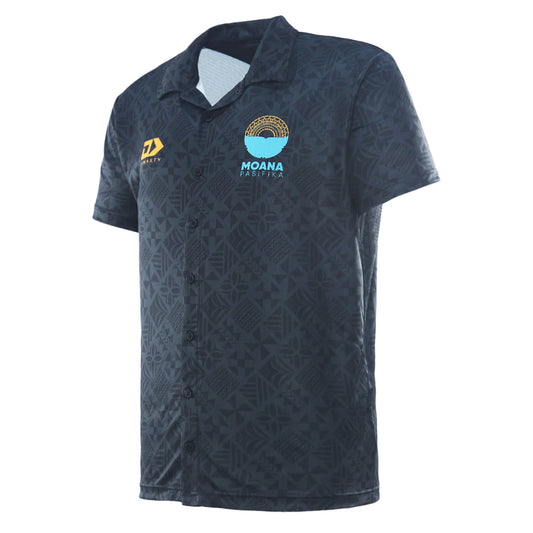 Moana Pasifika Button Up Shirt 2026 - charcoal