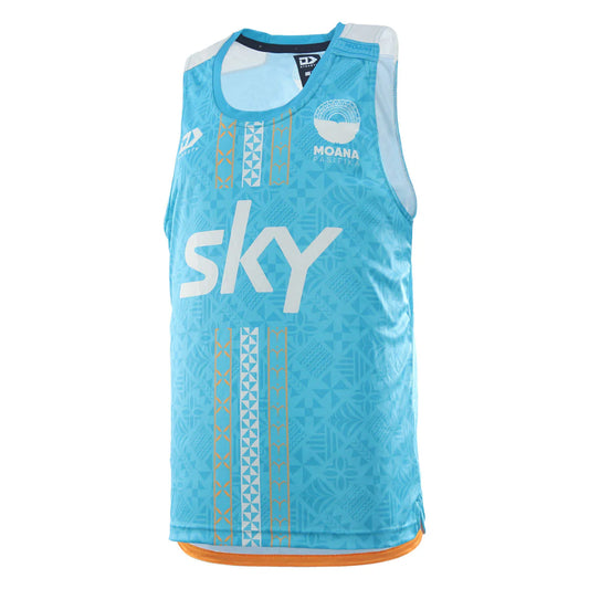 Moana Pasifika Training Singlet 2026 - teal