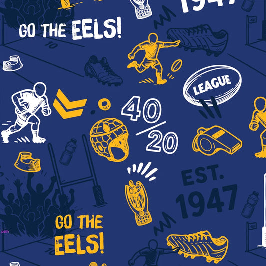 Eels Scrambler Golf Polo