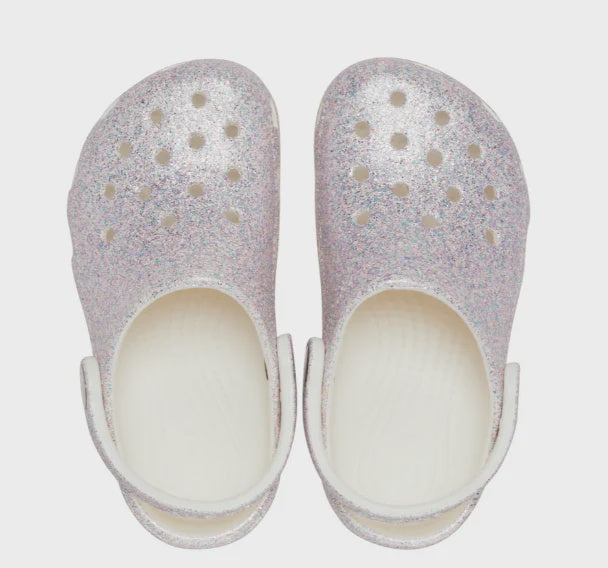 Classic Glitter Clog Kids - mystique glitter