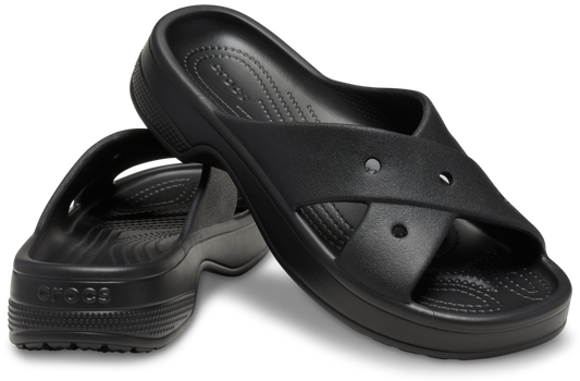 Womens Cross Strap - black