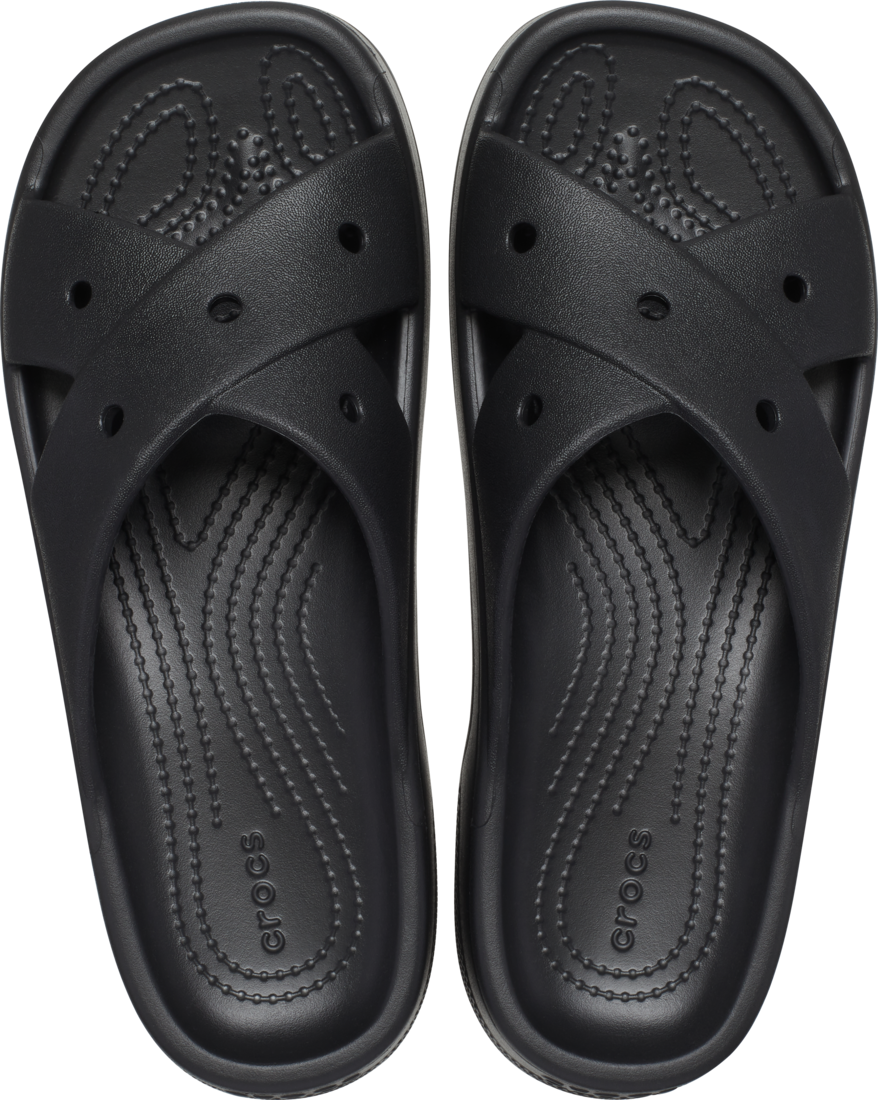 Womens Cross Strap - black