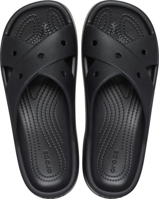 Womens Cross Strap - black