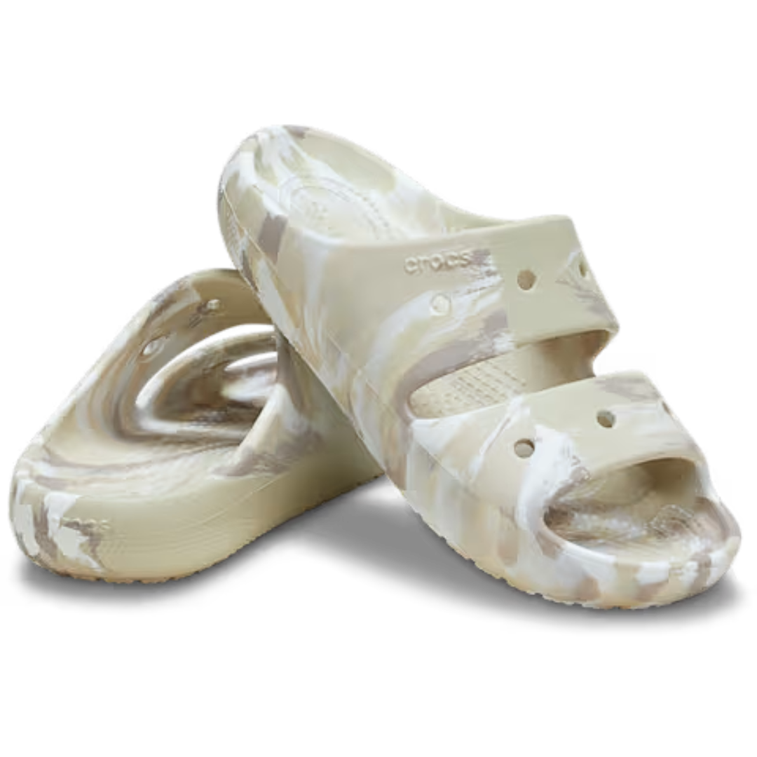 Classic Marbled Sandal V2 - bone/multi