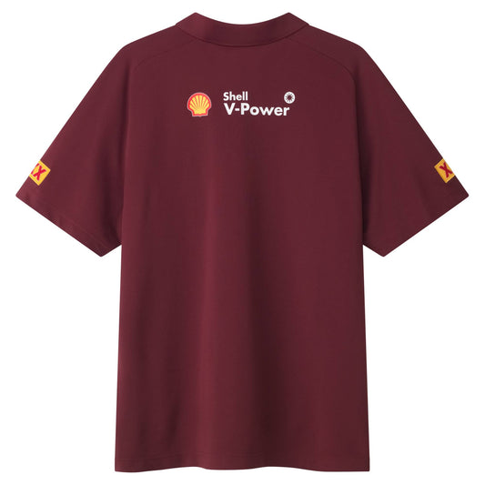 SOO QLD Team Polo 2025 - black/burgandy