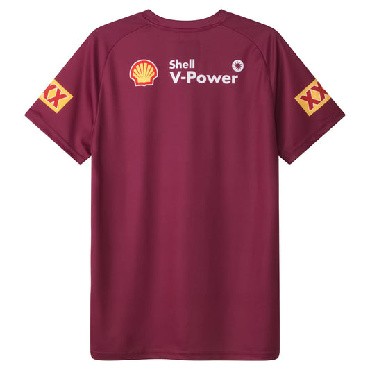 SOO QLD Training Tee 2025 - burgandy