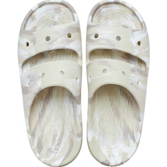 Classic Marbled Sandal V2 - bone/multi