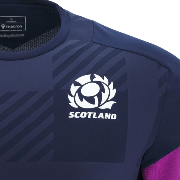 Scotland RU Training Tee 25/26 - navy