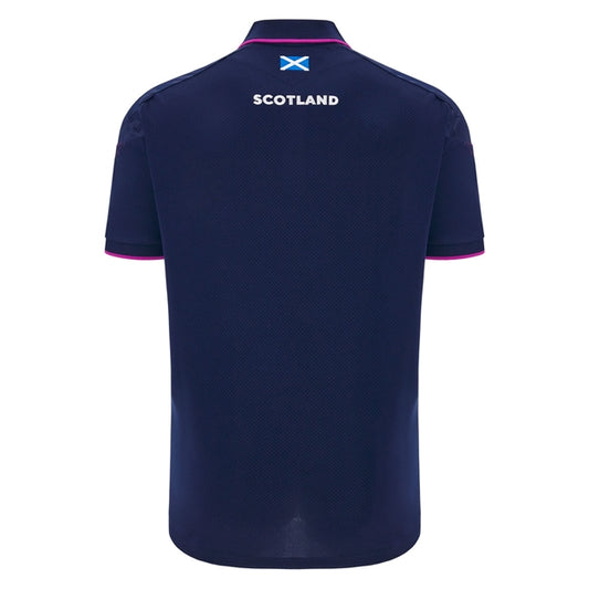 Scotland RU Travel Polo 25/26 - navy