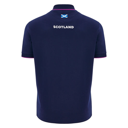 Scotland RU Piquet Polo 25/26 - navy