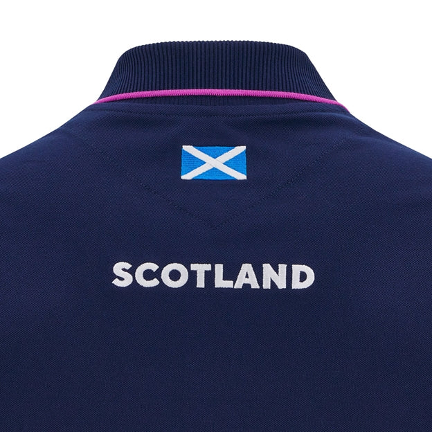 Scotland RU Piquet Polo 25/26 - navy