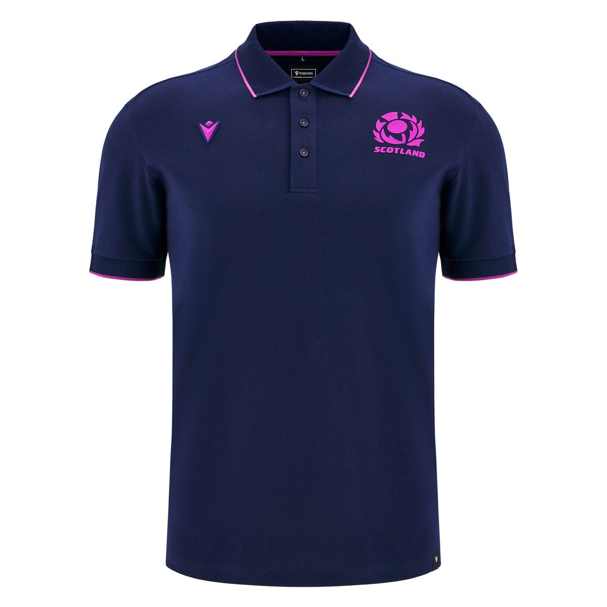 Scotland RU Piquet Polo 25/26 - navy
