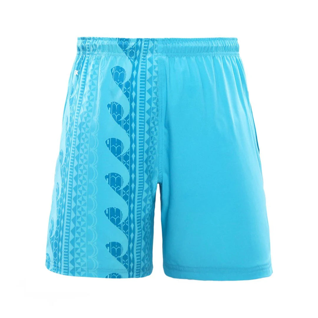 Moana Pasifika Gym Shorts - teal