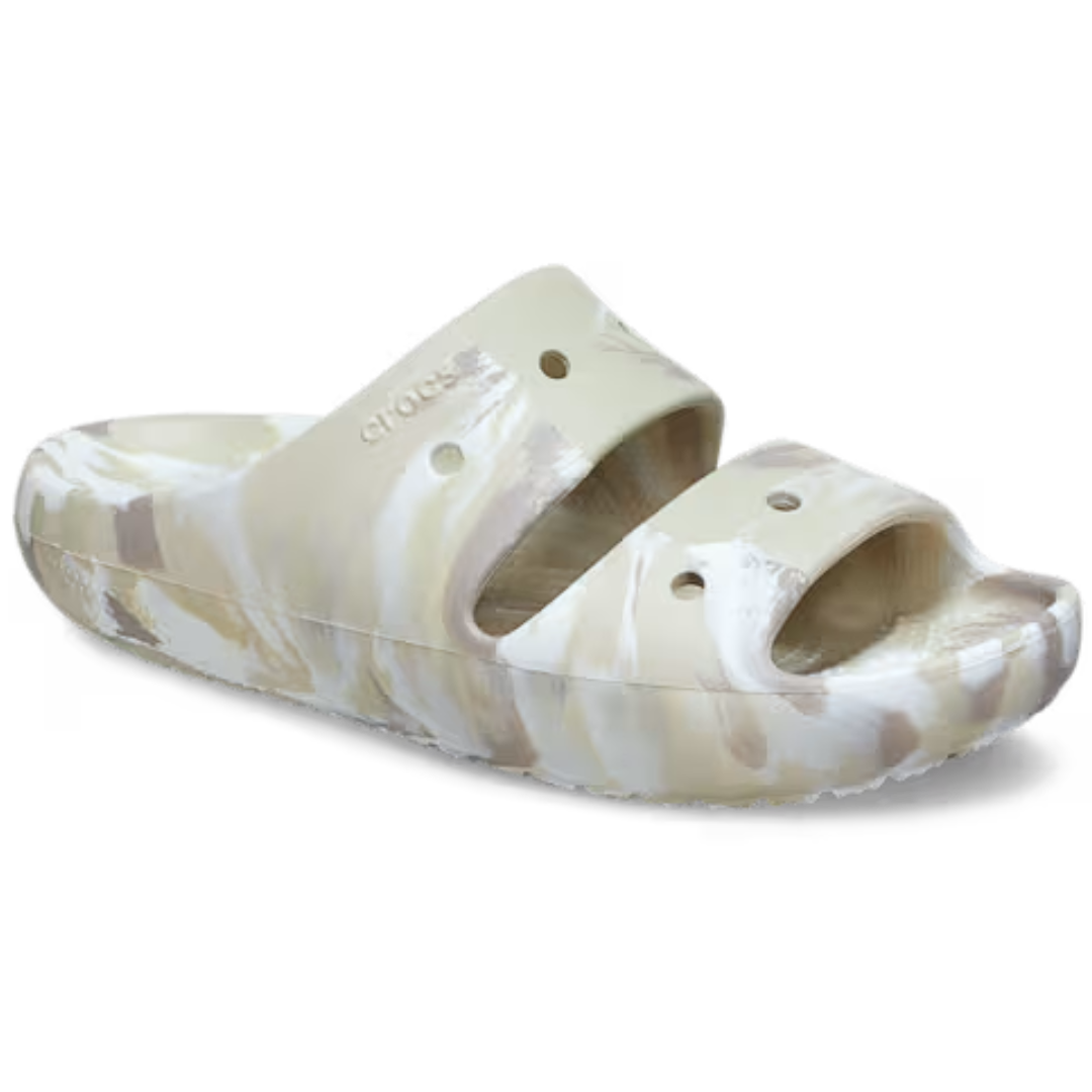 Classic Marbled Sandal V2 - bone/multi
