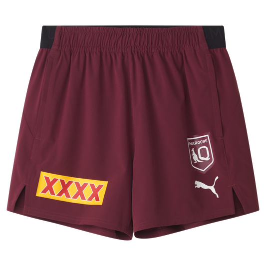 SOO QLD Training Shorts 2025 - burgandy