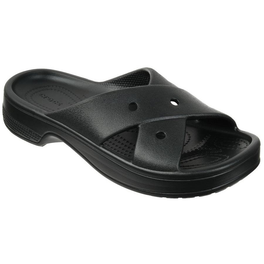 Womens Cross Strap - black
