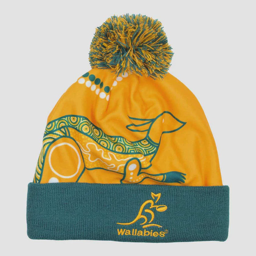British & Irish Printed Wallabies Beanie 2025