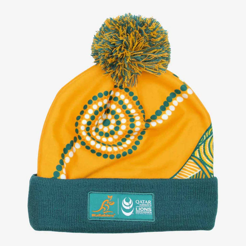 British & Irish Printed Wallabies Beanie 2025