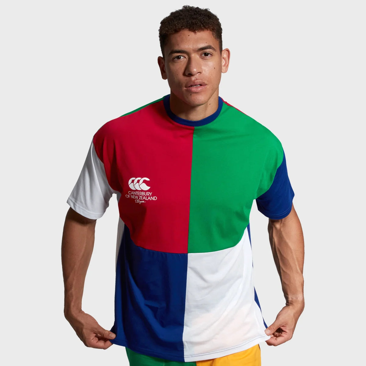 Harlequin Block Tee 120 years H1 24
