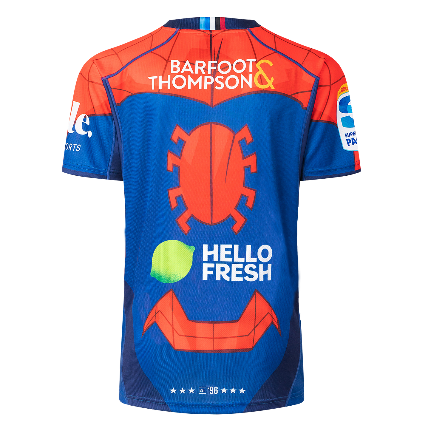 Blues Marvel Spiderman Jersey