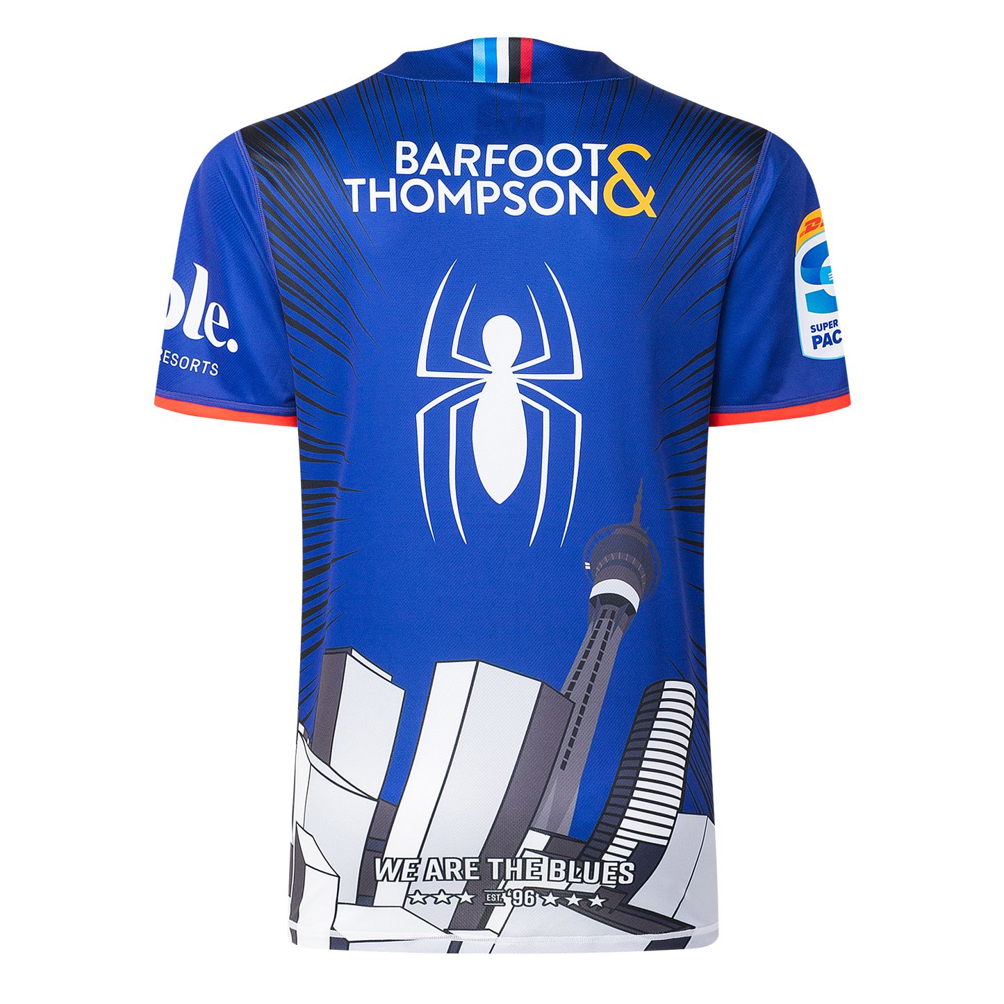 Blues Marvel Spiderman Warm Up Tee