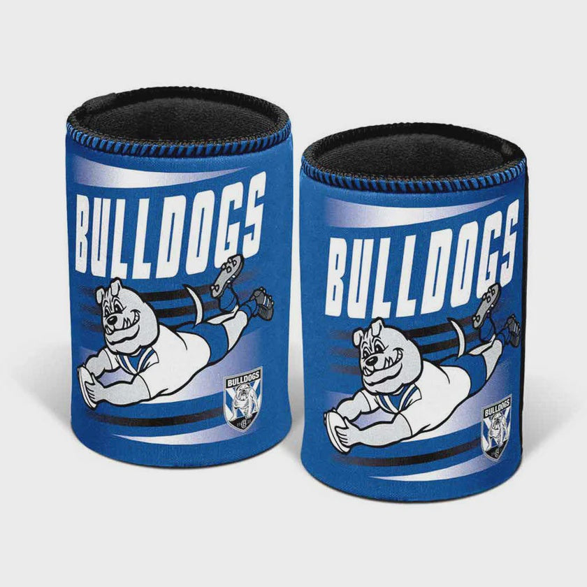 Bulldogs  Retro Can Cooler